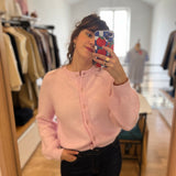 Gilet Colombine - Rose dragee - DES PETITS HAUTS