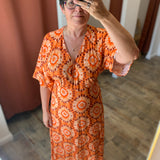 Robe Baobab - Orange - C'EST BEAU LA VIE