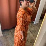 Robe Baobab - Orange - C'EST BEAU LA VIE