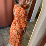 Robe Baobab - Orange - C'EST BEAU LA VIE