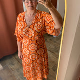 Robe Baobab - Orange - C'EST BEAU LA VIE