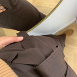 Pantalon barrel Vijemma - Coffee Bean - VILA