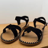 Sandales à brides croisées Ivy Cross W - Noir - ARMISTICE