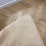 Jupe longue en coton craquant Blanche - Sable - C'EST BEAU LA VIE