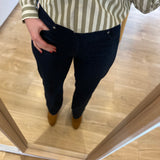 Jean bootcut taille haute 7/8 Livie - Bleu canard - IKKS WOMEN
