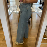 Jean large délavé taille haute Louela - Bleach - DES PETITS HAUTS