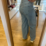 Jean large délavé taille haute Louela - Bleach - DES PETITS HAUTS
