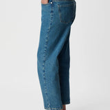 Jean boyfriend court Charlotte - Bleu turquoise - IKKS WOMEN