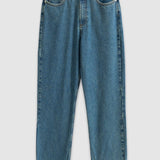 Jean boyfriend court Charlotte - Bleu turquoise - IKKS WOMEN