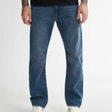 Jean décontracté coupe ample Lewis - Bleu moyen - PETROL INDUSTRIES HOMME