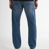 Jean décontracté coupe ample Lewis - Bleu moyen - PETROL INDUSTRIES HOMME