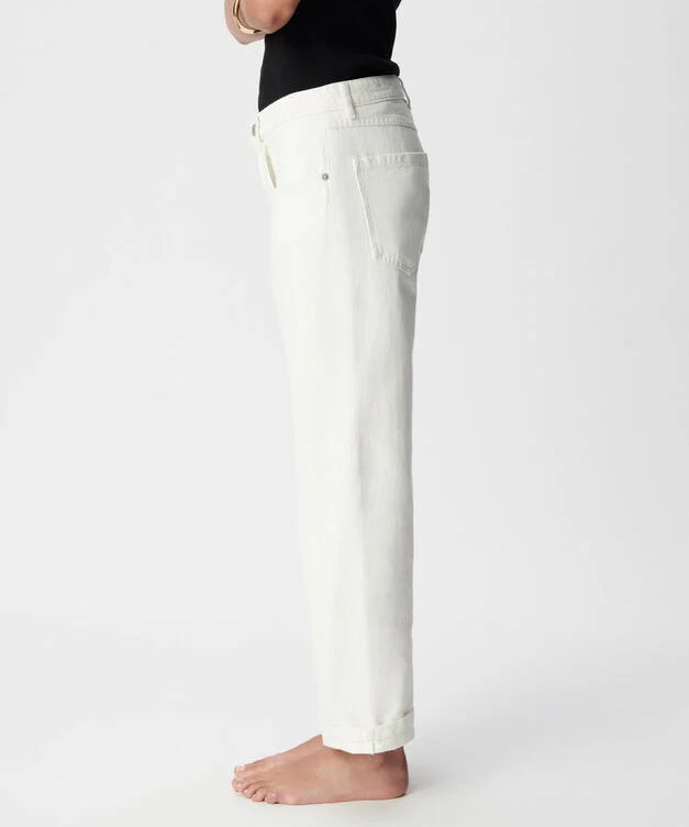 Jean droit 7/8 Anders - Blanc cassé - IKKS WOMEN