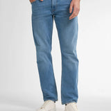 Jean droit en denim stretch Starling - Bleu délavé - PETROL INDUSTRIES HOMME