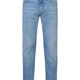 Jean droit en denim stretch Starling - Bleu délavé - PETROL INDUSTRIES HOMME