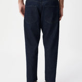 Pantalon jean gaucho courte pour homme Brut M329083 - Marine foncé - IKKS MEN