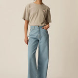 Jean large délavé taille haute Louela - Bleach - DES PETITS HAUTS