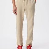 Jogpant homme chic en toile de lin M322123 - Beige - IKKS MEN