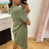 Robe courte Lannarob - Kaki - TBS FEMME