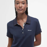 Robe polo midi - Marine - BARBOUR FEMME