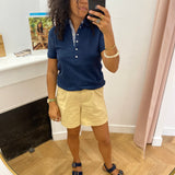 Polo à manches courtes Lizzipol - Navy - TBS Femme