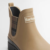 Bottines plates à élastiques tartan Mallow - Beige - BARBOUR FEMME