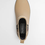 Bottines plates à élastiques tartan Mallow - Beige - BARBOUR FEMME