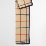 Foulard carré à carreaux Mackworth - Beige - BARBOUR FEMME