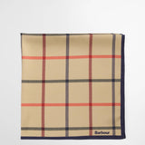 Foulard carré à carreaux Mackworth - Beige - BARBOUR FEMME