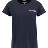 T-shirt ample en pur coton Bede - Marine - BARBOUR FEMME