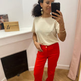 Pull manches courtes Missy - Naturel - LA PETITE ETOILE