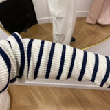 Gilet marinière Moty - Ecru marine - LA PETITE ETOILE