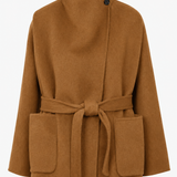 Manteau ceinturé Elvis - Camel - SUNCOO