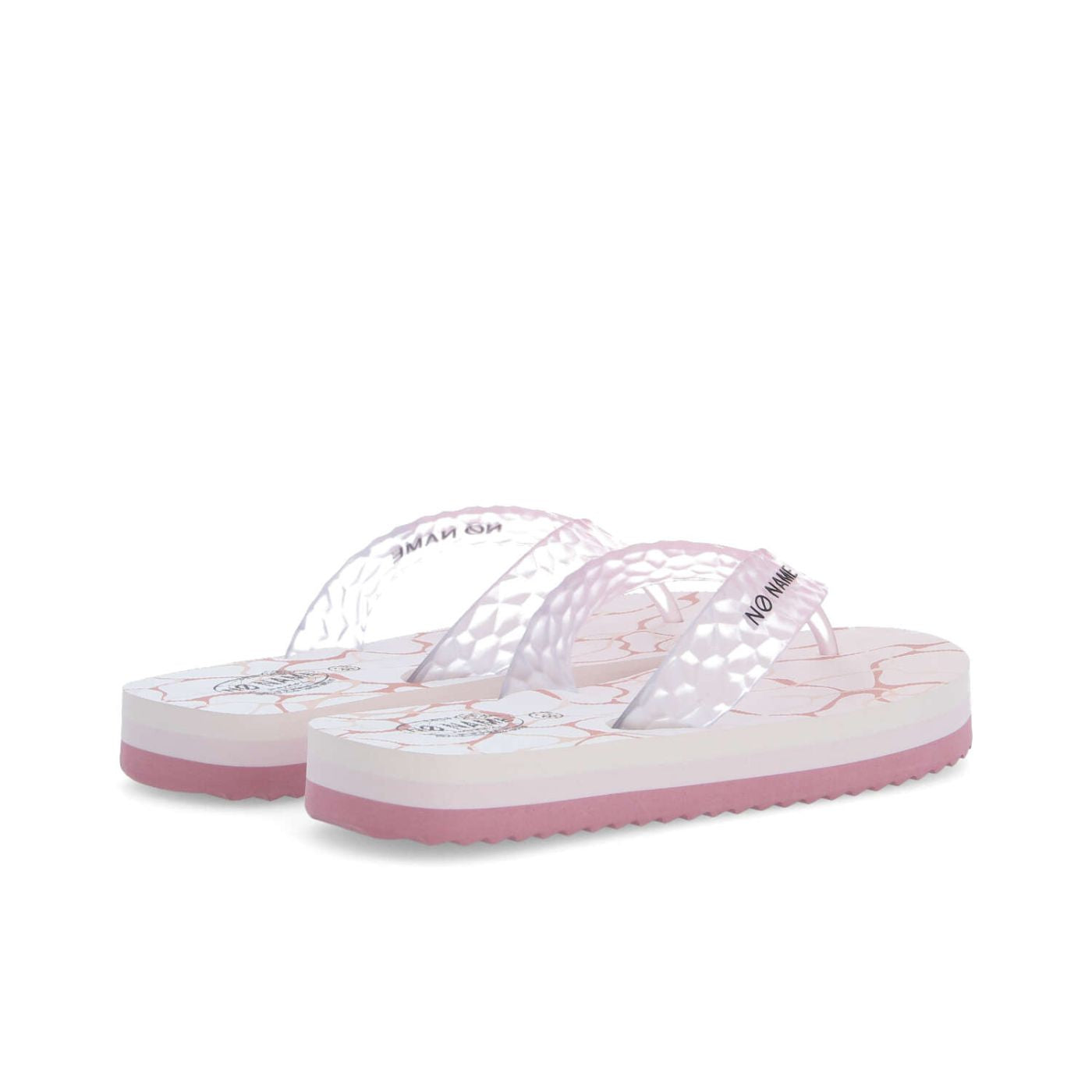 Nu-pieds plateforme Playa Pop W - Rose - NO NAME