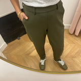 Pantalon croisé slim Objlisa - Ivy Green - OBJECT