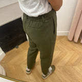 Pantalon croisé slim Objlisa - Ivy Green - OBJECT