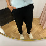 Pantalon croisé slim Objlisa - Black - OBJECT