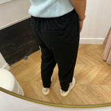 Pantalon croisé slim Objlisa - Black - OBJECT