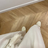 Pantalon ample taille elastiquée et ceinturée - Jasmin - LOLA ESPELETA