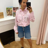 Short en denim Johanna - Stone - C'EST BEAU LA VIE !