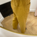 Pantalon large style cargo Safari - Café - C'EST BEAU LA VIE !