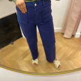 Pantalon court Bijou - Bleu marine - C'EST BEAU LA VIE