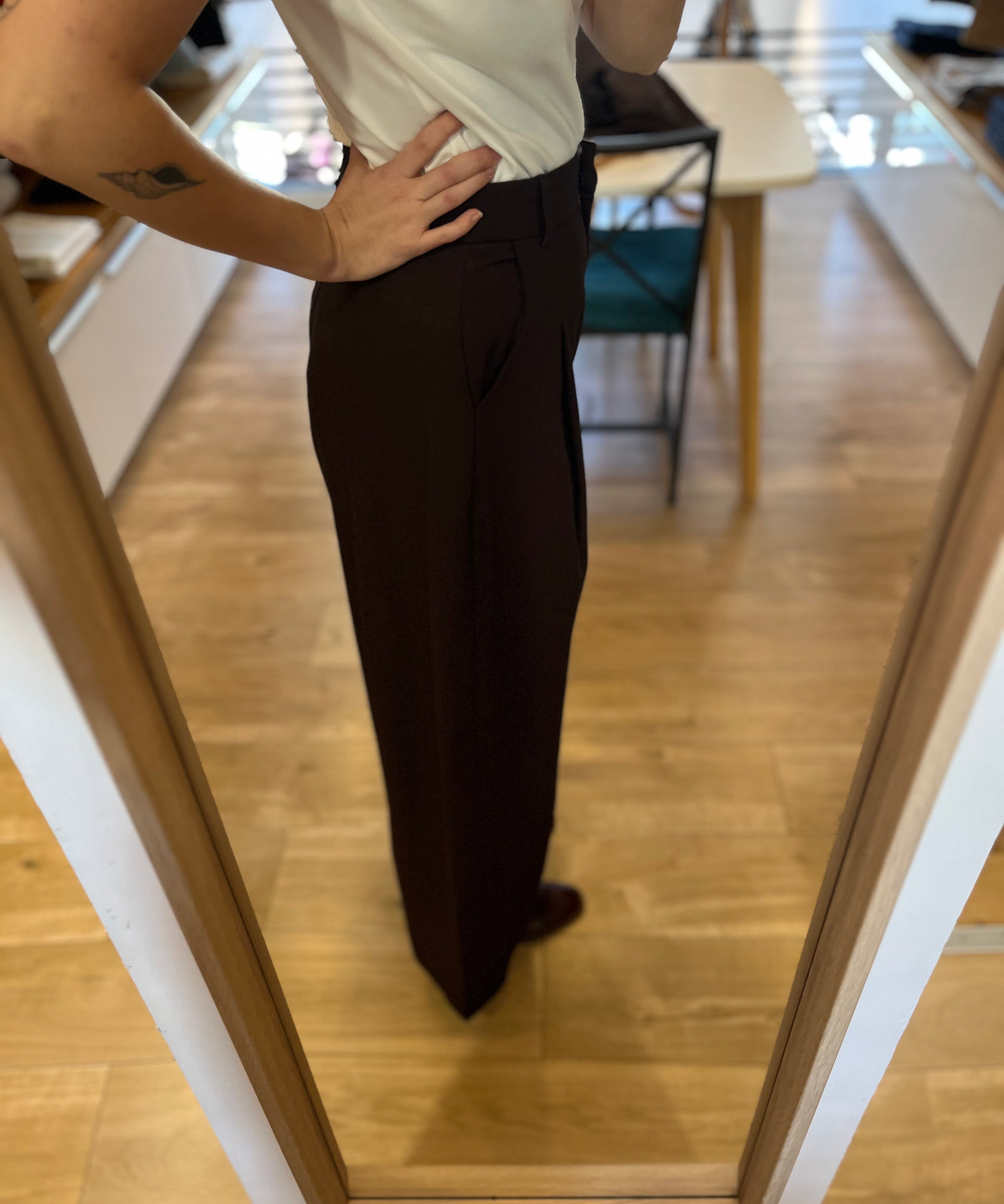 Pantalon Jovial - Choco - SUNCOO FEMME