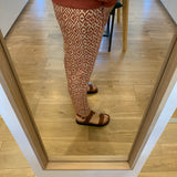 Pantalon chino imprimé en viscose Vildj - Argile - SUN VALLEY FEMME