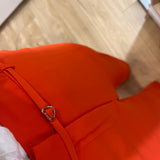 Pantalon fluide coupe évasée Nelsan - Tangerine tango - FABIENNE CHAPOT