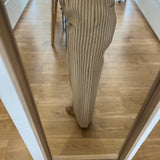 Pantalon fluide paperbag à rayures Valence - Milos - DES PETITS HAUTS