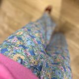 Pantalon large fleuri en coton Totemus - Berty - DES PETITS HAUTS