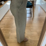 Pantalon large rétro à carreaux Ugueta - Vichy - DES PETITS HAUTS