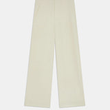 Pantalon tailleur large fluide Jewel - Blanc cassé - SUNCOO