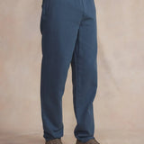 Pantalon jogging en coton doux Filepjog - Bleu pétrole - TBS HOMME