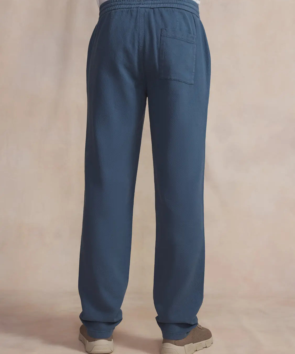 Pantalon jogging en coton doux Filepjog - Bleu pétrole - TBS HOMME